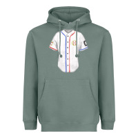 Sage softball uniform fa element Heavyweight Hoodie - FaDigitalArtStudio