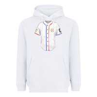 White softball uniform fa element Heavyweight Hoodie - FaDigitalArtStudio