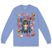 Colony Blue mi donkey mexican concha Long Sleeve Tee - MaliasSmallBusiness