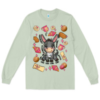 Matcha mi donkey mexican concha Long Sleeve Tee - MaliasSmallBusiness