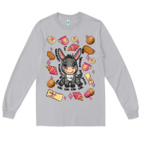 Moon Dust mi donkey mexican concha Long Sleeve Tee - MaliasSmallBusiness