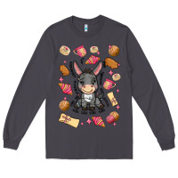Smoke mi donkey mexican concha Long Sleeve Tee - MaliasSmallBusiness
