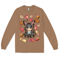 Toasted Coconut mi donkey mexican concha Long Sleeve Tee - MaliasSmallBusiness
