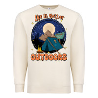 Sandshell life is better outdoors Premium Sweatshirt - JahusDesignShop