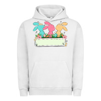 Pigment Lunar Rock easter bunny trio Urban Hoodie - MaliasSmallBusiness