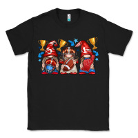 Black football gnome with element Classic Tee - texasbilliewilder