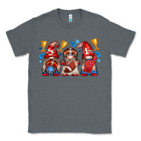 Charcoal Heather football gnome with element Classic Tee - texasbilliewilder