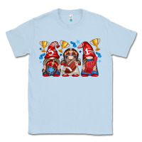 Dusty Blue football gnome with element Classic Tee - texasbilliewilder
