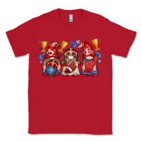 Red football gnome with element Classic Tee - texasbilliewilder