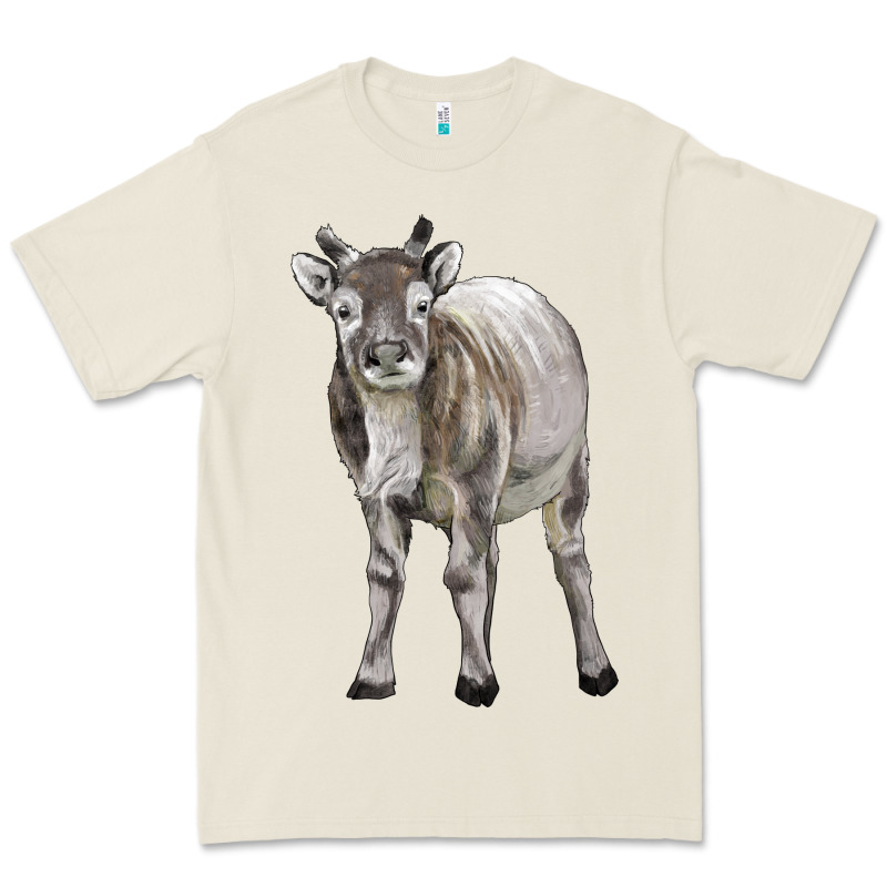 Reindeer Fawn Deer Premium Tee by LillyAllenDesigns | Teevron