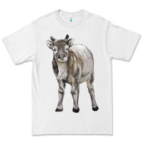 White reindeer fawn deer Premium Tee - LillyAllenDesigns