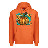 Carrot pumpkin western Premium Hoodie - BarkalooDesign