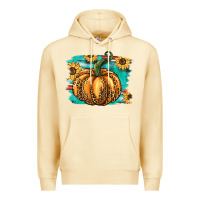 Pina Colada pumpkin western Premium Hoodie - BarkalooDesign