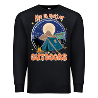 Black life is better outdoors Premium Sweatshirt - JahusDesignShop