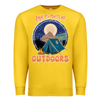Lemon life is better outdoors Premium Sweatshirt - JahusDesignShop
