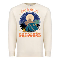 Sandshell life is better outdoors Premium Sweatshirt - JahusDesignShop
