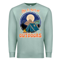 Seafoam life is better outdoors Premium Sweatshirt - JahusDesignShop