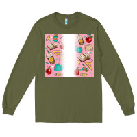 Army Green school Long Sleeve Tee - MaliasSmallBusiness