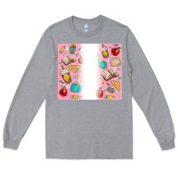 Heather Grey school Long Sleeve Tee - MaliasSmallBusiness