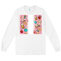 White school Long Sleeve Tee - MaliasSmallBusiness