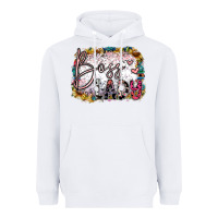 White boss lady Heavyweight Hoodie - SublimationCraftShop