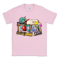 Bubblegum Pink teachers change the world Classic Tee - Zillion Design Studio