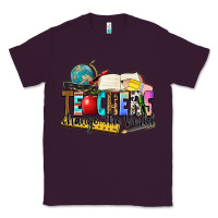 Plum teachers change the world Classic Tee - Zillion Design Studio