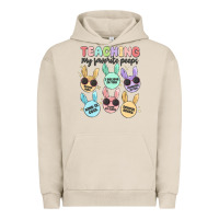 Pigment French Oak teahing my favorite peeps Urban Hoodie - MaliasSmallBusiness
