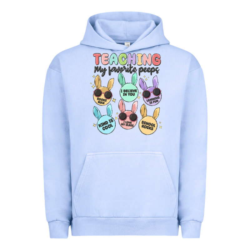 Teahing My Favorite Peeps Urban Hoodie by MaliasSmallBusiness | Teevron