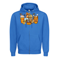 True Royal cocker spaniel coffee cups Zipper Hoodie - Zillion Design Studio