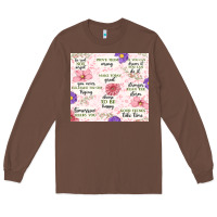 Chestnut positive quotes Long Sleeve Tee - MaliasSmallBusiness