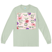 Matcha positive quotes Long Sleeve Tee - MaliasSmallBusiness