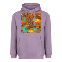 Lavender western skeleton seamless pattern Heavyweight Hoodie - HRA Design Shop
