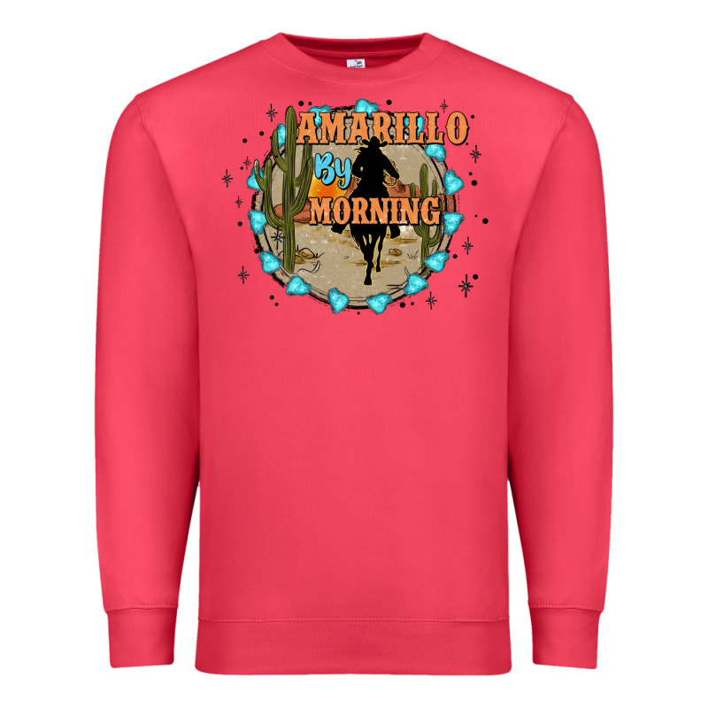 Amarillo By Morning Premium Sweatshirt by JahusDesignShop | Teevron