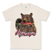 Natural Mother's Day Mama Bear Hunting Fish Classic Tee - RanaPortraitStore