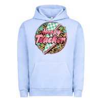 Pigment Grape Ice happy teacher lighting bolt Urban Hoodie - MaliasSmallBusiness