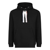 Black softball uniform pant fa element Heavyweight Hoodie - FaDigitalArtStudio
