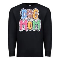 Black dog mom dalmatian Premium Sweatshirt - JahusDesignShop