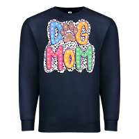 Navy dog mom dalmatian Premium Sweatshirt - JahusDesignShop