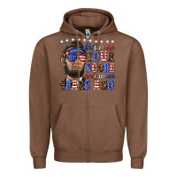Chestnut this is so four score and seven years ago Zipper Hoodie - texasbilliewilder