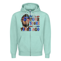 Seafoam this is so four score and seven years ago Zipper Hoodie - texasbilliewilder