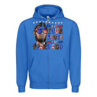 True Royal this is so four score and seven years ago Zipper Hoodie - texasbilliewilder