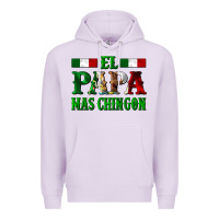 Lilac El Papa Mas Chingon Mexican Premium Hoodie - LillyAllenDesigns