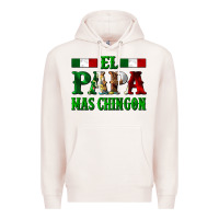 El Papa Mas Chingon Mexican Premium Hoodie | Teevron