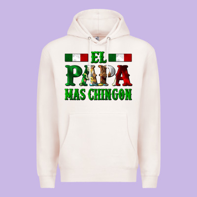 El Papa Mas Chingon Mexican Premium Hoodie Designed By Lillyallendesigns