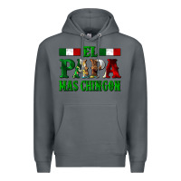 Rock El Papa Mas Chingon Mexican Premium Hoodie - LillyAllenDesigns