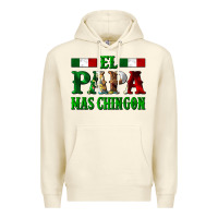 Sandshell El Papa Mas Chingon Mexican Premium Hoodie - LillyAllenDesigns
