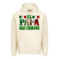 Tofu El Papa Mas Chingon Mexican Premium Hoodie - LillyAllenDesigns