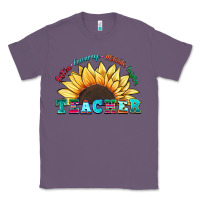 Lavender teacher sunflower listen encourage motivate inspir Classic Tee - Zillion Design Studio