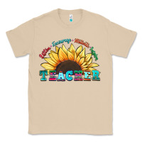 Mushroom teacher sunflower listen encourage motivate inspir Classic Tee - Zillion Design Studio